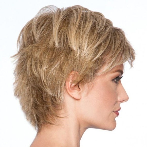 HAIRDO spiky-cut wig Dark Brown main image 4